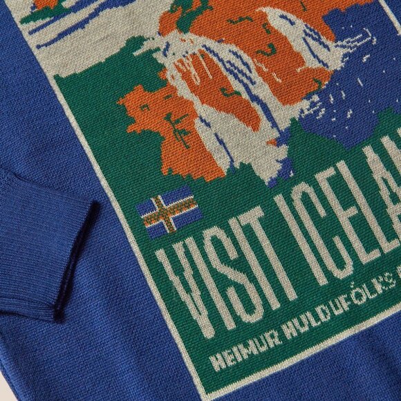 Percival - Visit Iceland Knit Jumper - Slim Fit Medium (RARE) - Picture 8 of 9